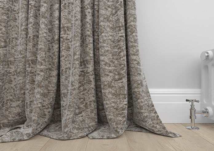 Crushed Velvet, Champagne - Made to Measure Curtains - Image 6